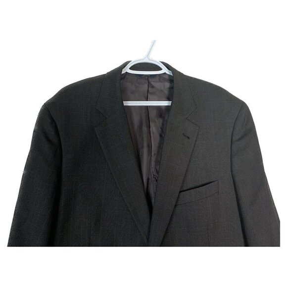 Brooks Brother 346 Madison Fit Two Button Gray 100% Wool Jacket/Coat/Blazer - Picture 4 of 13